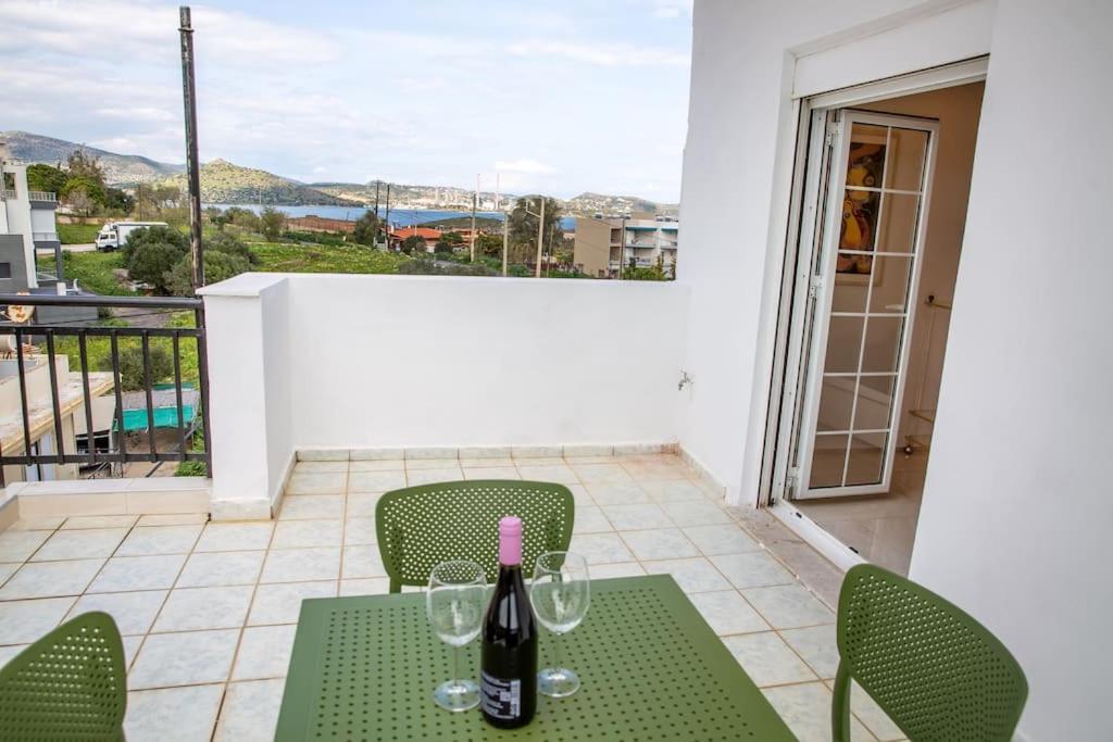 شقة Seafront Central Apt In Lavrio المظهر الخارجي الصورة